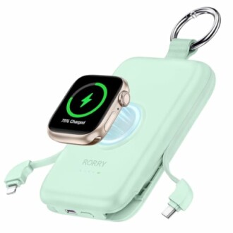 RORRY Portable Charger Review: Fast Charging Power Bank for iPhone 15/14/13/12/11 and Apple Watch